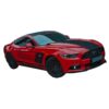 Ford Mustang Aluminium Dibond Bord - 67 x 31cm | Ford