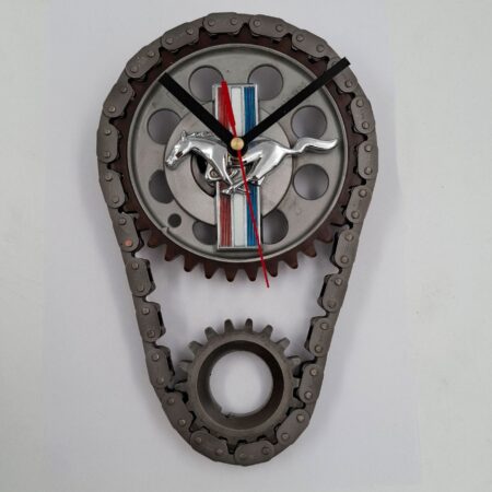 Ford Mustang Chain & Gear Klok | Ford
