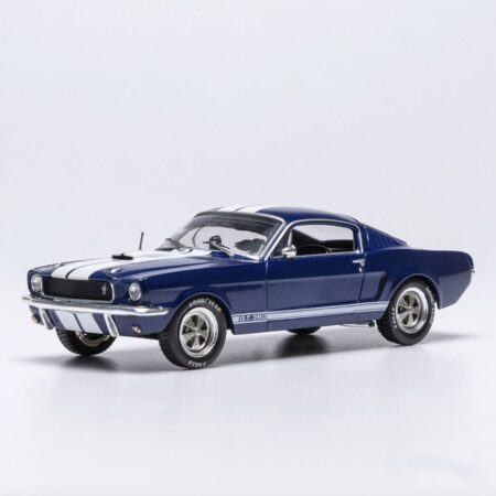 Ford Mustang Shelby GT350 1965 Blue/White IXO Models - 1:43 Modelauto | Ford