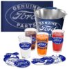 Ford Pint Bier Glazen Geschenkset - Party Emmer Set van 14 Items | Ford