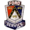 Ford Service Emaille Bord - 80 x 55cm | Ford
