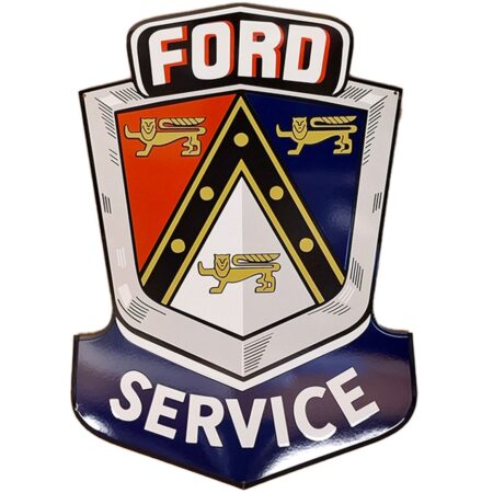 Ford Service Emaille Bord - 80 x 55cm | Ford