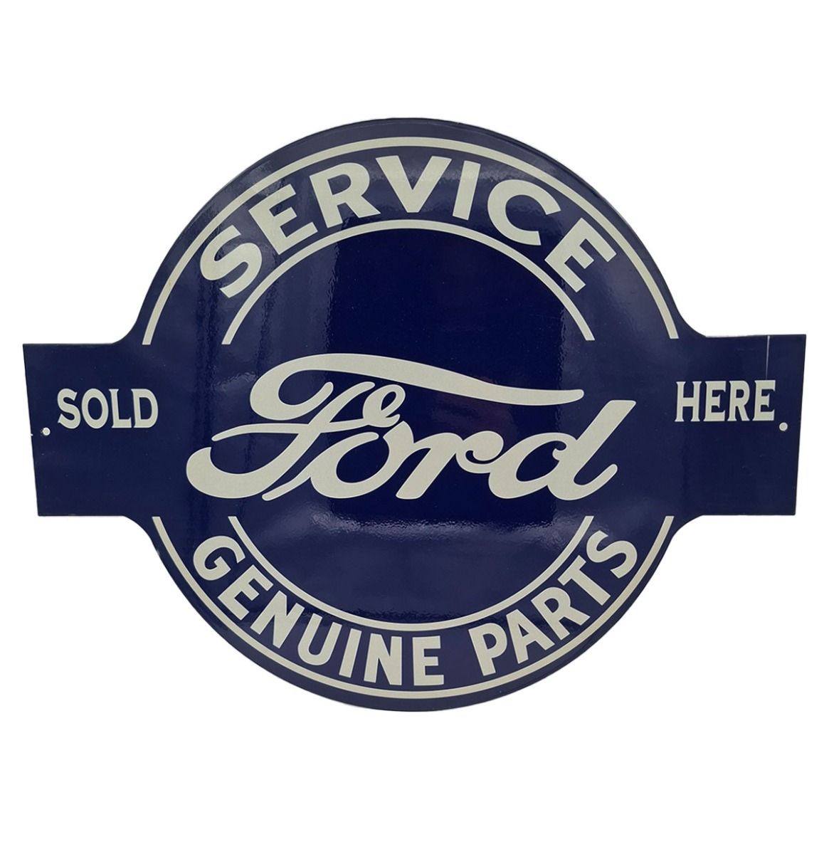 Ford Service Genuine Parts Stalen Bord - 61 x 47cm | Ford