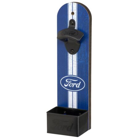 Ford Stripes Flesopener Voor Wandmontage Incl. Dopvanger | Ford