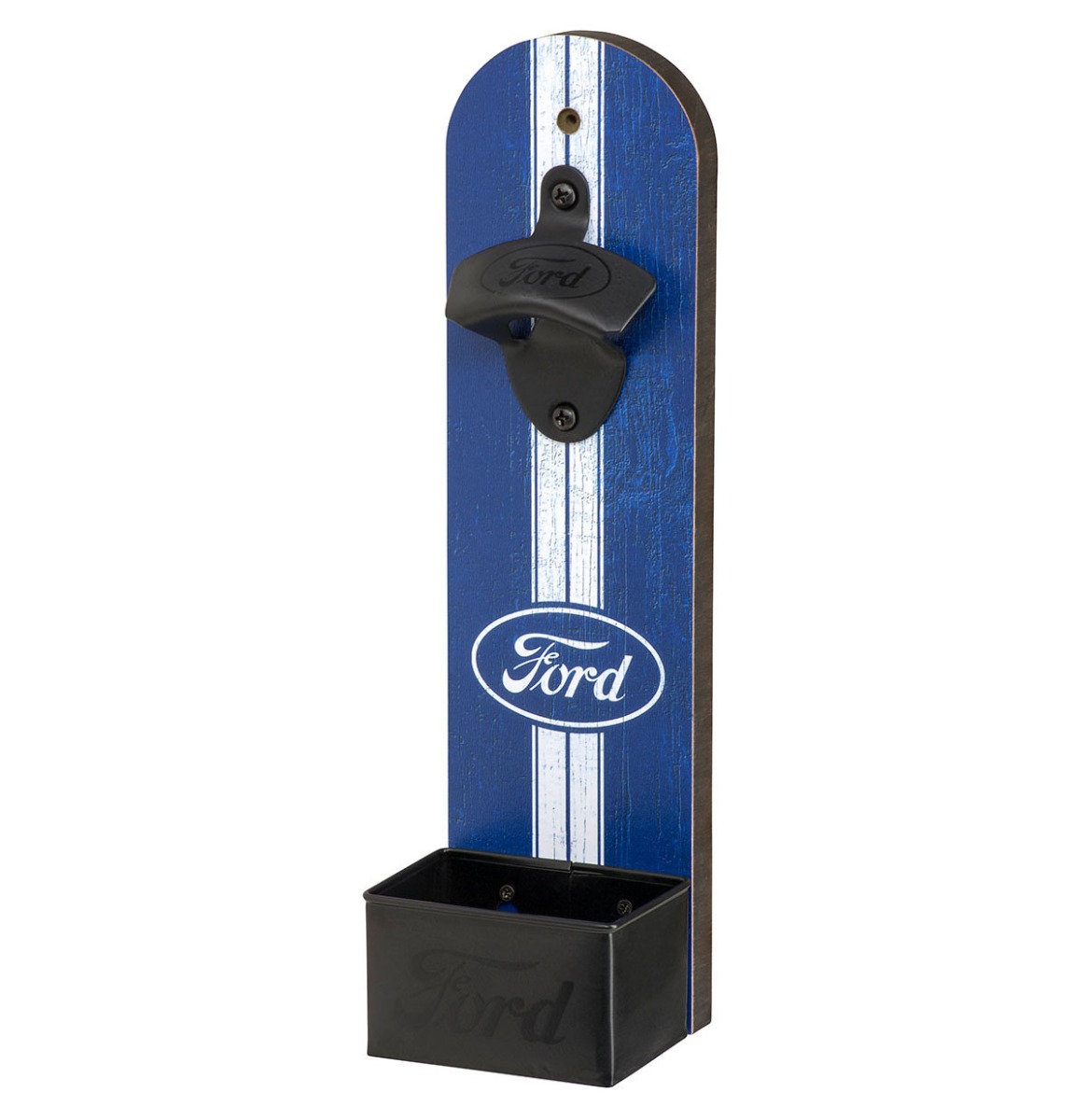 Ford Stripes Flesopener Voor Wandmontage Incl. Dopvanger | Ford