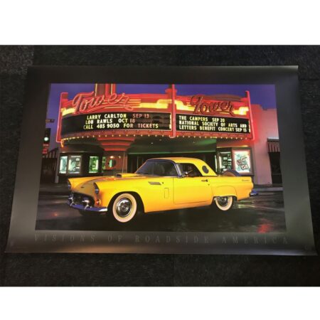 Ford Thunderbird Visions Of Roadside America Poster - 1996 - 61 x 91