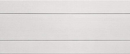 Formani Square LSQ620 briefplaat 400x100 mat RVS | Formani