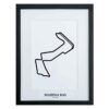 Formule 1 Circuit Marina Bay Singapore 3D Print - Zwart | Formula 1