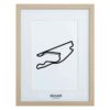 Formule 1 Circuit Miami 3D Print - Hout | Formula 1