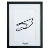Formule 1 Circuit Miami 3D Print - Zwart | Formula 1