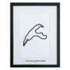 Formule 1 Circuit Spa-Francorchamps België 3D Print - Zwart | Formula 1