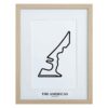Formule 1 Circuit The Americas Austin 3D Print - Hout | Formula 1