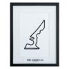 Formule 1 Circuit The Americas Austin 3D Print - Zwart | Formula 1