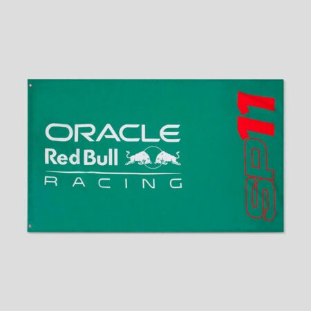 Formule 1 Red Bull Racing Sergio "Checo" Perez 11 Vlag Groen LAATSTE STUKS | 19% korting | Red Bull