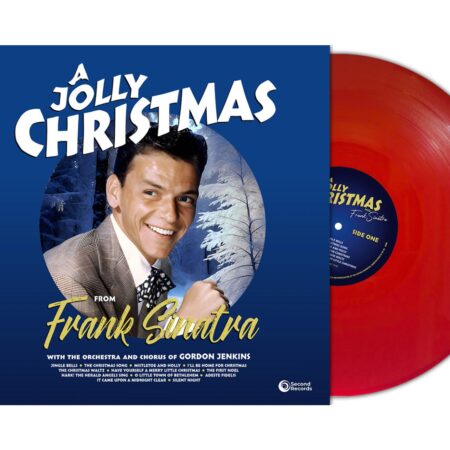 Frank Sinatra - A Jolly Christmas from Frank Sinatra (Rood Vinyl) (LP) | Fiftiesstore