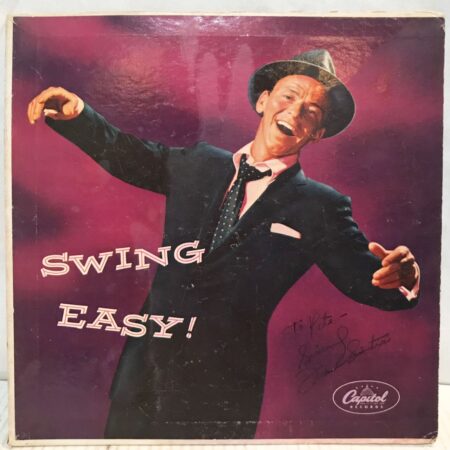 Frank Sinatra Gesigneerde 10 Inch Plaat Swing Easy | The Dutch Pickers