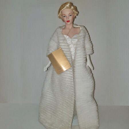 Franklin Mint Marilyn Monroe Porcelain Doll " All about Eve " with original box | Fiftiesstore