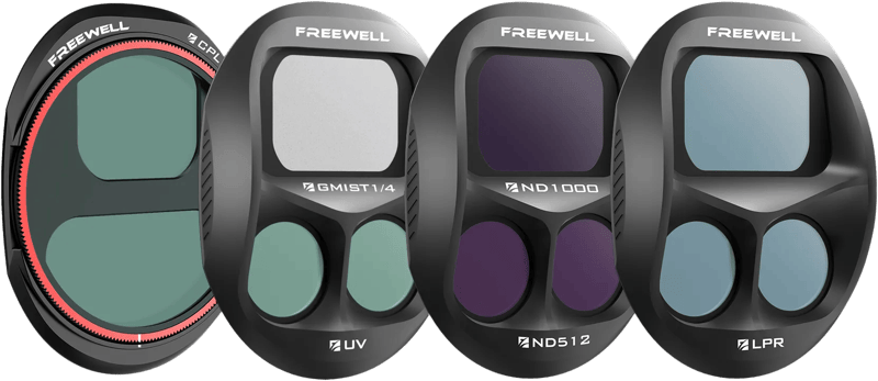 Freewell DJI Mavic 4 Pro Everyday Filters 4 Pack