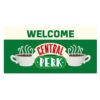 Friends Welcome To Central Perk Metalen Bord Met Reliëf - 60 x 30 cm | Friends - Central Perk