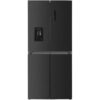 Frilec BONNMD460-WS-150-041CDI Amerikaanse koelkast Zwart | Frilec