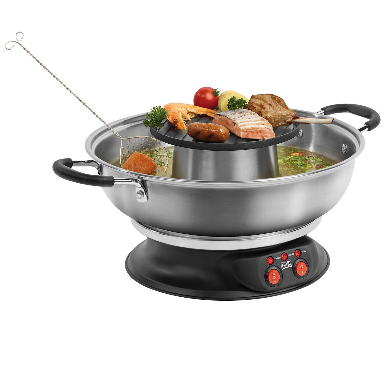 Fritel FG 2970 Fonduepan Zwart | Fritel