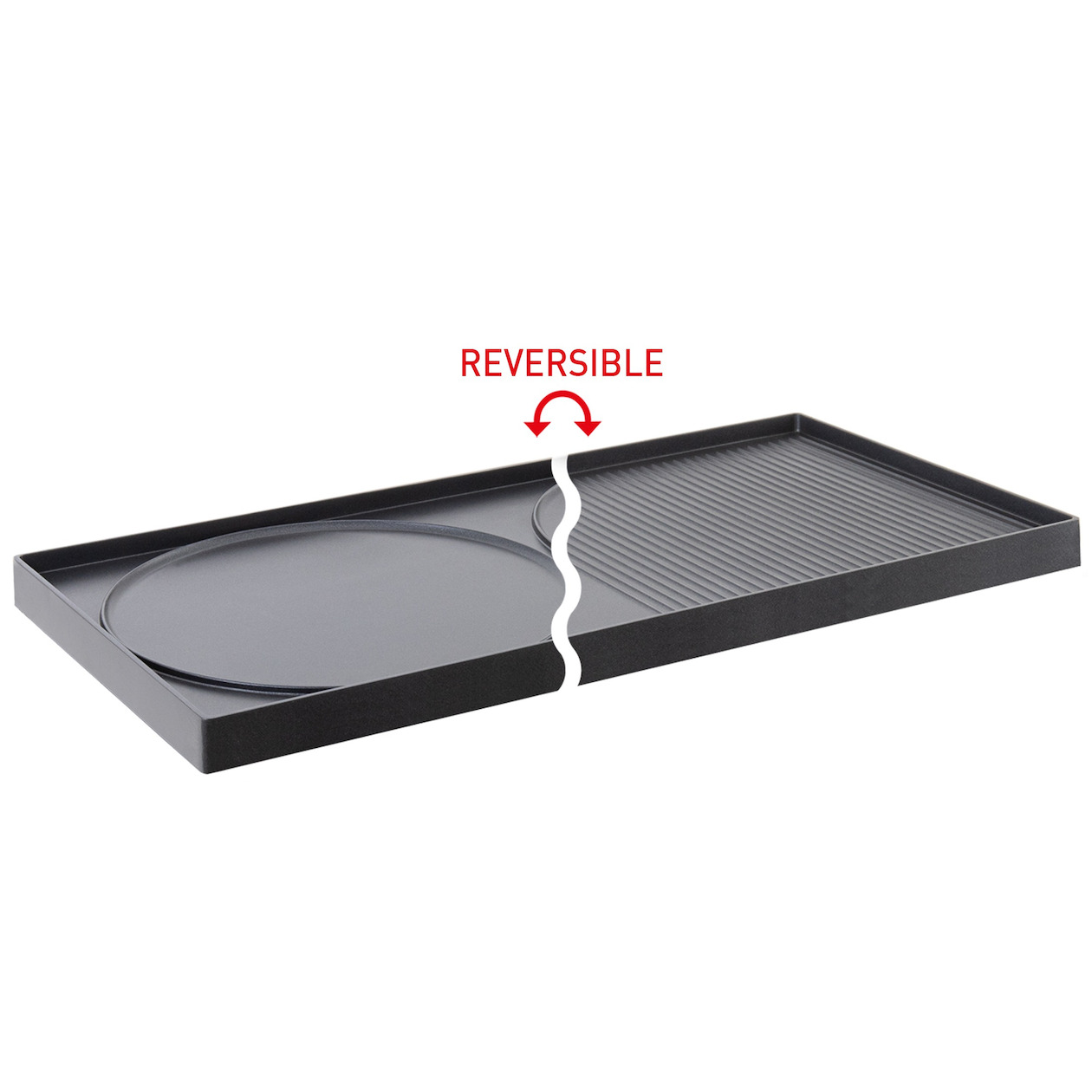 Fritel Omkeerbare Bakplaat SG 5190 Kookaccessoires Zwart | Fritel