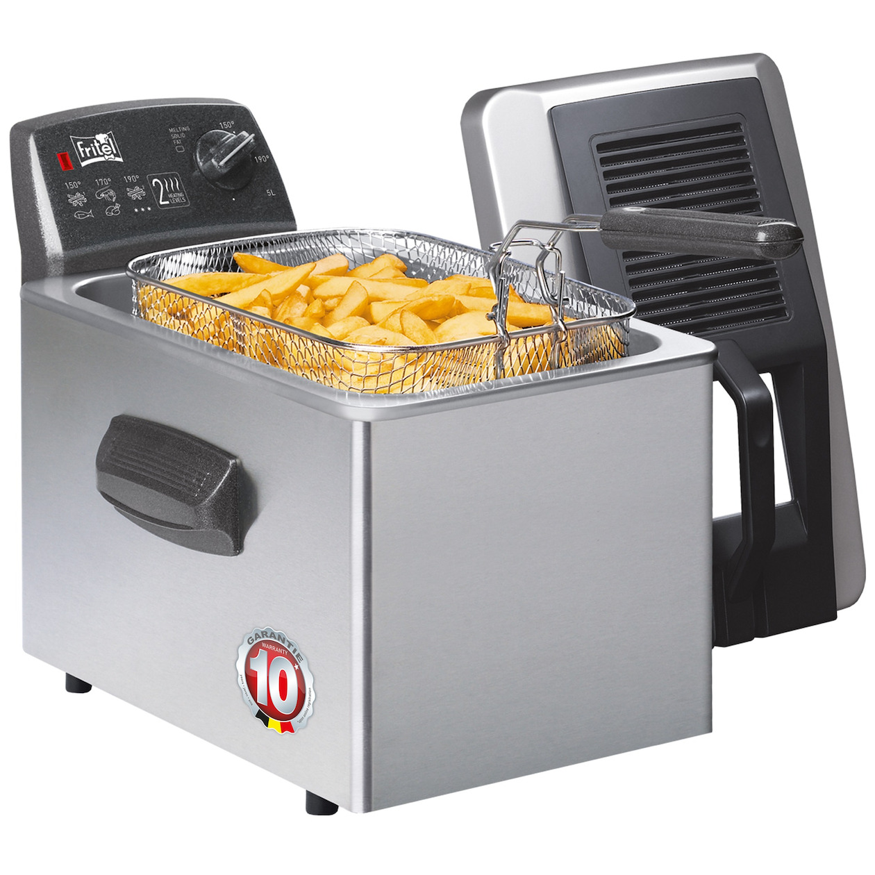 Fritel TURBO SF 4571 Friteuse Grijs | Fritel