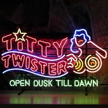 From Dusk Till Dawn Titty Twister Neon Verlichting 100 X 60 cm - Multicolor | Real Neon Art