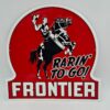 Frontier Rarin' To Go Metalen Bord - 39 x 39cm | Fiftiesstore
