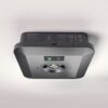 Fuga - LED Opbouwspot Vierkant Noodverlichting Zwart - 3 Watt 280 Lumen - Verwisselbare lens - IP65 waterdicht - 3 uur noodaccu (3300 mAh) - 6500K daglicht wit - Autotest functie | HOFTRONIC