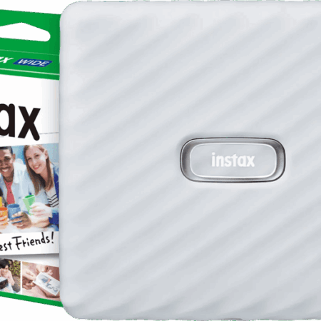 Fujifilm Instax Link WIDE Wit + Fujifilm Instax WIDE Film 10 x 2 pak