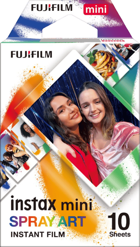 Fujifilm Instax Mini Film Spray Art (10 stuks)