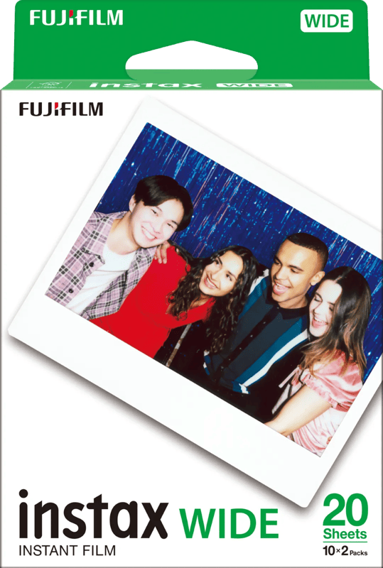 Fujifilm Instax WIDE Colorfilm Glossy (20 stuks)