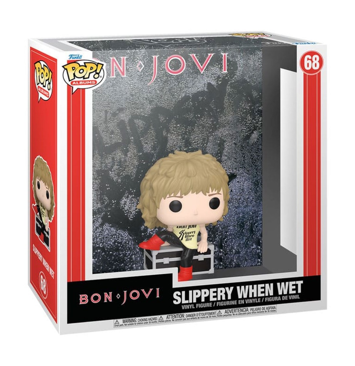 Funko Pop! Albums: Bon Jovi - Slippery When Wet | Funko