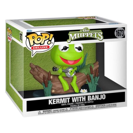 Funko Pop! Deluxe: The Muppets - Kermit De Kikker Met Banjo | 17% korting | Funko
