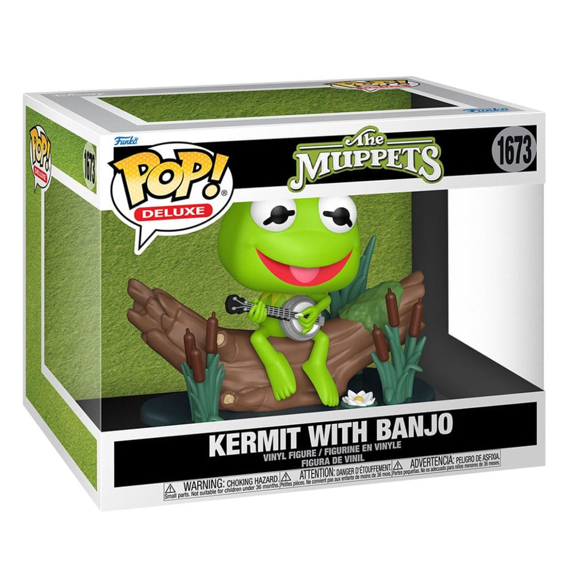 Funko Pop! Deluxe: The Muppets - Kermit De Kikker Met Banjo | 17% korting | Funko