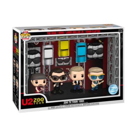 Funko Pop! Moments Deluxe: U2 - Zoo TV Tour 1993 | Funko