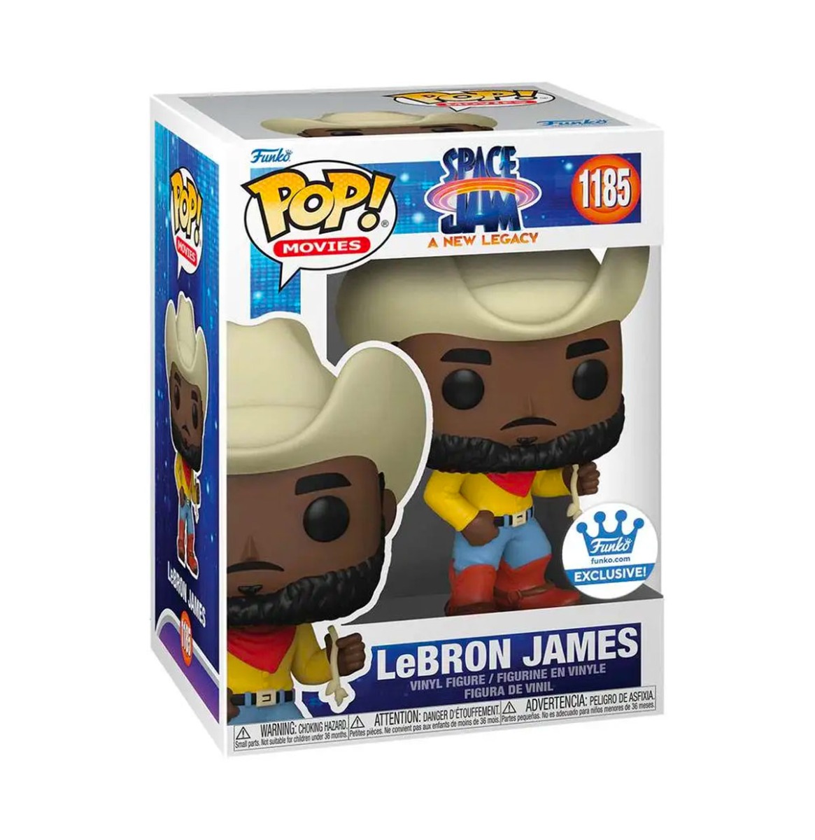 Funko Pop! Movies: Space Jam A New Legacy - LeBron James Als Cowboy | Funko