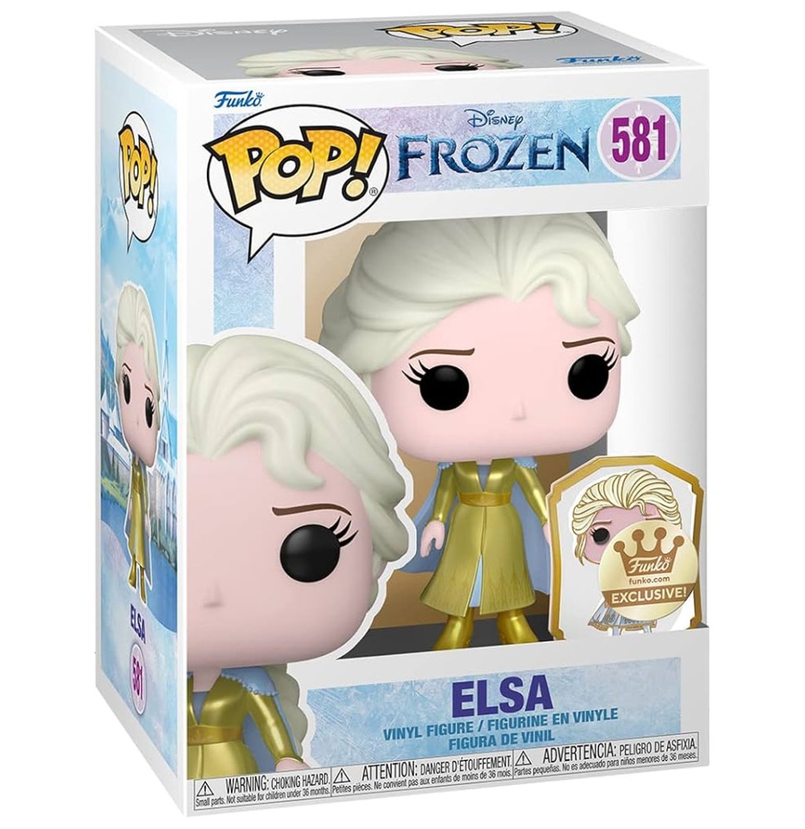 Funko Pop + Pin! Disney: Frozen - Elsa - Funko Store Exclusief | Disney