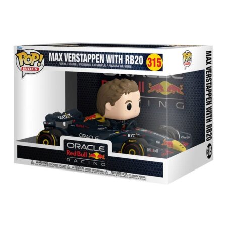 Funko Pop! Rides Super Deluxe: Formule 1 - Max Verstappen Met RB20 | Funko