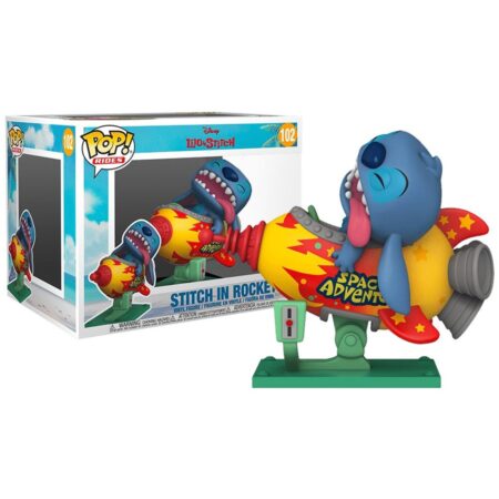 Funko Pop! Rides Super Deluxe: Lilo & Stitch - Stitch in Raket | Disney