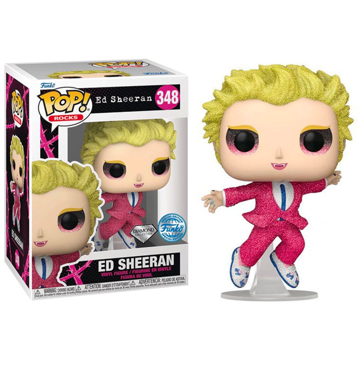 Funko Pop! Rocks: Ed Sheeran - Vampire (Diamond Collectie) - Exclusief | Funko