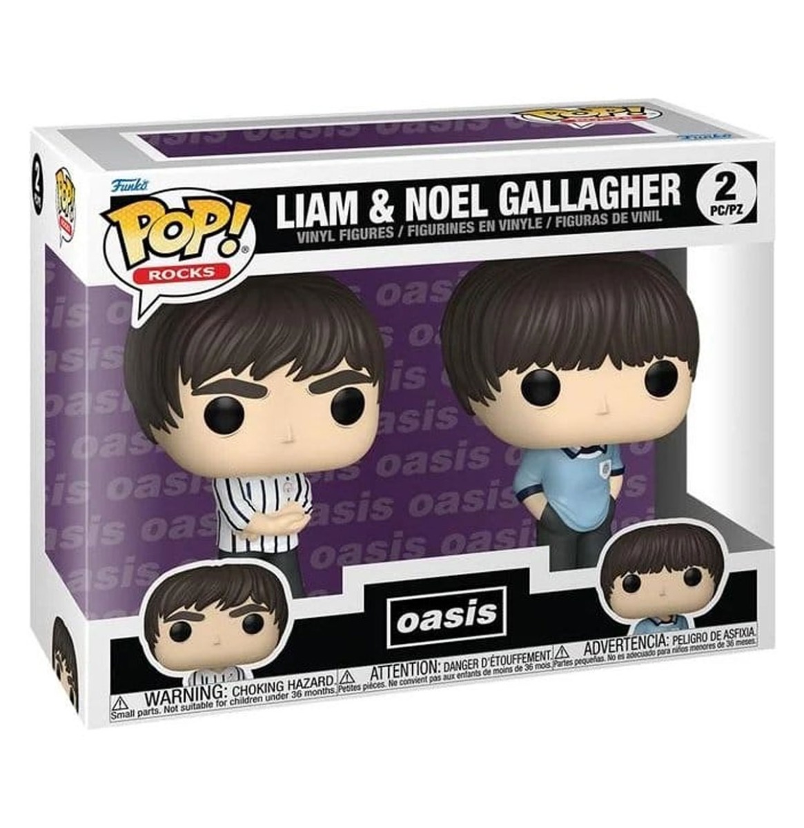 Funko Pop! Rocks: Liam & Noel Gallagher - 2-Pak | Funko