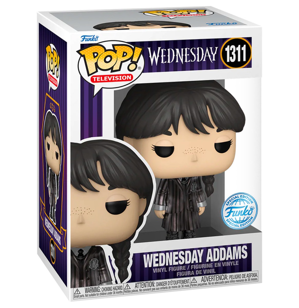 Funko Pop! TV: Wednesday - Wednesday Addams Metallic (Funko Exclusief) | 36% korting | Funko