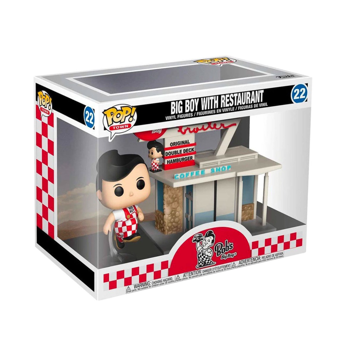 Funko Pop! Town: Big Boy Met Restaurant | Big Boy