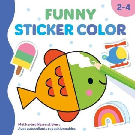 Funny Sticker Color (2-4 Jaar) | Deltas
