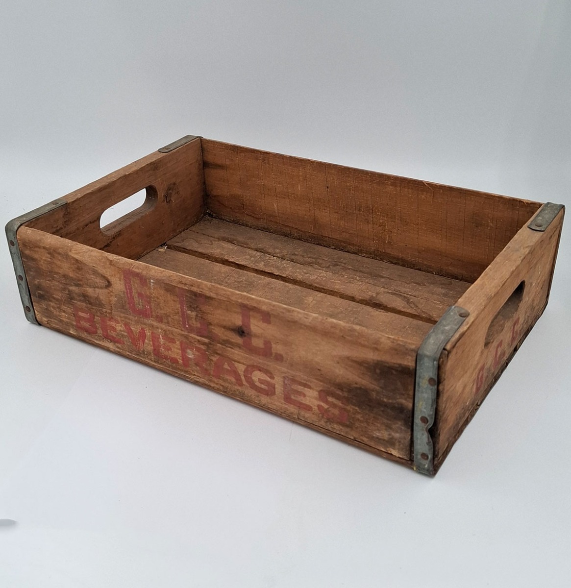 G.C.C. Beverages Vintage Houten Krat - Origineel | The Dutch Pickers