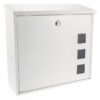 G2 G2 Aire wandbrievenbus staal - wit | G2