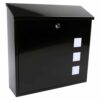 G2 G2 Aire wandbrievenbus staal - zwart | G2