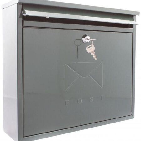 G2 G2 Elegance wandbrievenbus staal - lichtgrijs | G2